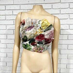 Geisha Designs Women’s Asymmetric Organza Corset Top - Size 10